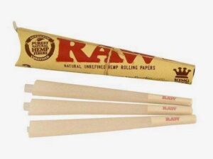 Raw King Size Cones ~ 3 pack Top Cola Delivery