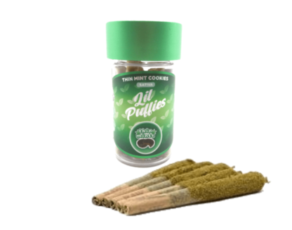 Lil Puffies Thin Mints ~ 5 Pack Kief Joints Top Cola Delivery