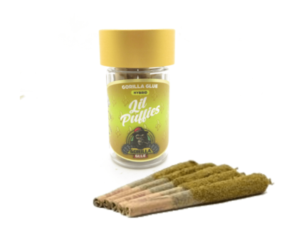 Lil Puffies Gorilla Glue ~ 5 Pack Kief Joints Top Cola Delivery