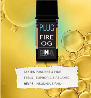 Plug Play | Fire OG THC Pod Top Cola Delivery