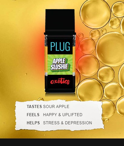 Plug Play | Apple Slushie THC Pod Top Cola Delivery