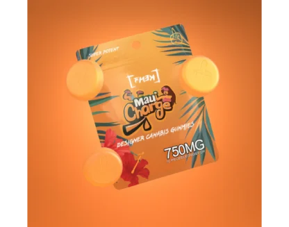 FKEM ~ 750mg Maui Orange Cannabis Gummies (75mgx10)