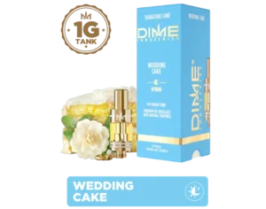 DIME | 1000mg Tank  ~ Wedding Cake