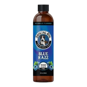 Smoking Dog THC Syrup 1000mg - Blue Razz