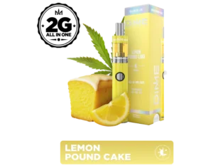 DIME | Balanced Line (1:1 THC/CBD) 2000mg All-in-one ~ Lemon Pound Cake