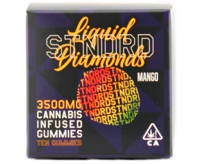 3500mg STNDRD Mango Liquid Diamond Infused Gummies