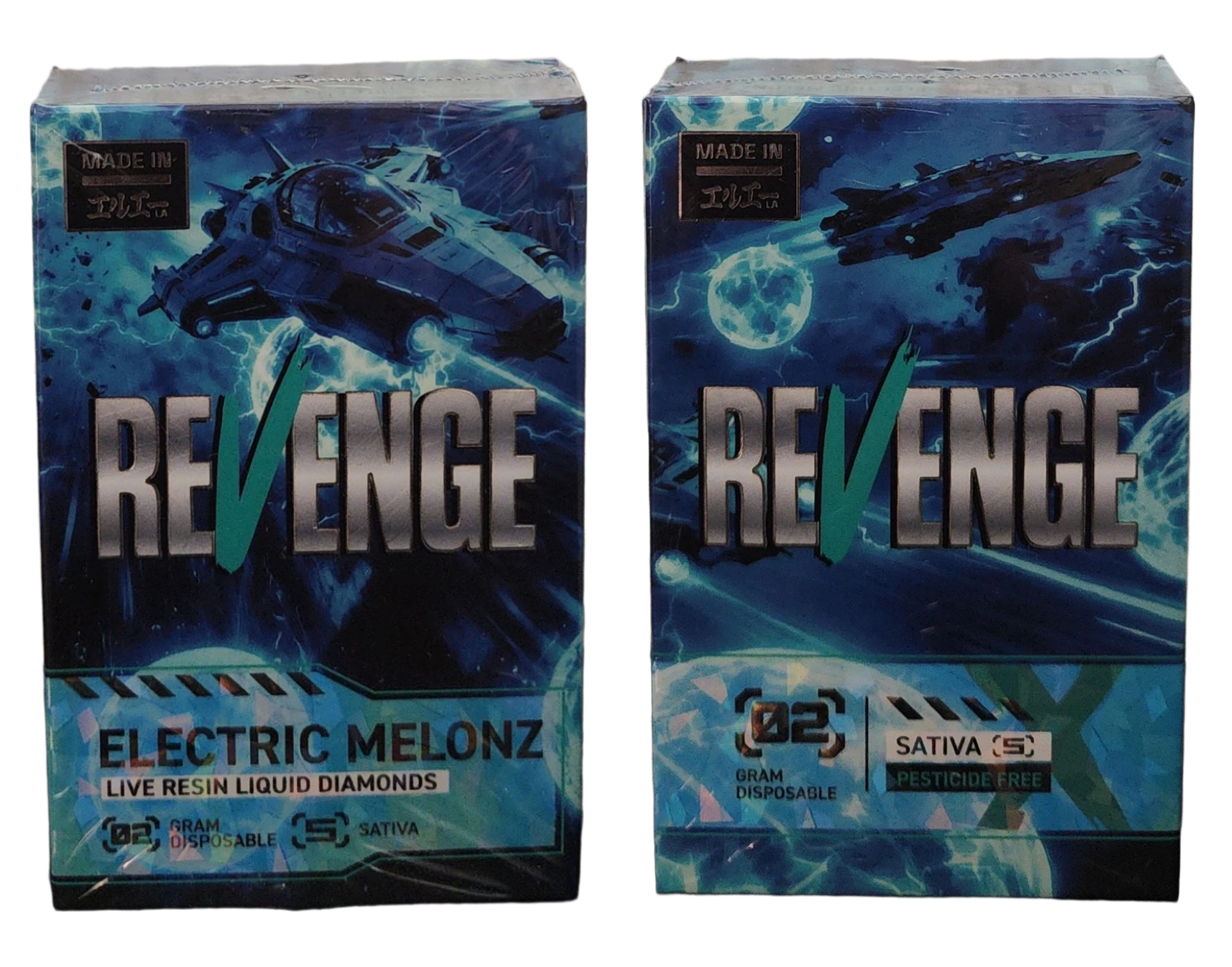 Electric Melonz ~ 2 Gram Live Resin Disposable | REVENGE